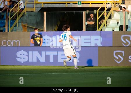 Lors du match de football pré-saison amicale entre Parme Calcio et FC Internazionale le 8 août 2021 au stade Ennio Tardini à Parme, Italie - photo Nderim Kaceli / LM Banque D'Images