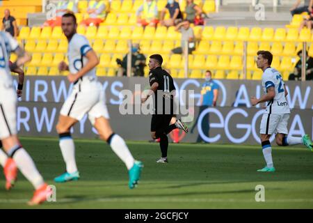 Lors du match de football pré-saison amicale entre Parme Calcio et FC Internazionale le 8 août 2021 au stade Ennio Tardini à Parme, Italie - photo Nderim Kaceli / LM Banque D'Images