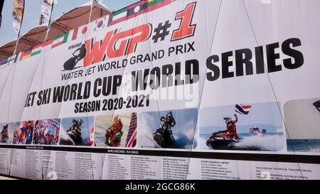 JET SKI WORLD CUP et JET SKI WORLD SERIES Water Sports Jomtien Beach Pattaya Thaïlande Banque D'Images