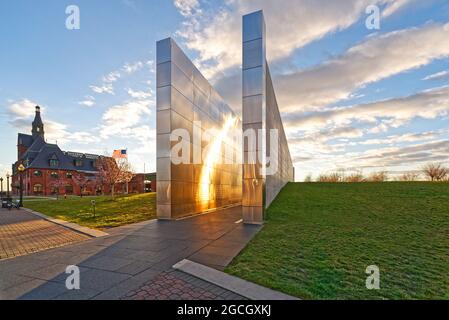 The Empty Sky-NJ 9/11 Memorial, Liberty State Park, Jersey City, New Jersey Banque D'Images