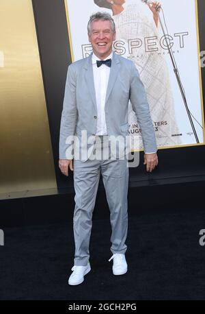 8 août 2021, Westwood, Californie, Etats-Unis: Tate Donovan arrive pour la première du film â€˜Respectâ€™ au théâtre Village. (Image de crédit : © Lisa O'Connor/ZUMA Press Wire) Banque D'Images