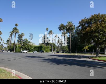 Beverly Hills, Californie, États-Unis 7 août 2021 UNE vue générale de l'atmosphère de l'arrestation du chanteur George Michael lieu au parc commémoratif Will Rogers le 7 avril 1998 montré ici le 7 août 2021 à Beverly Hills, Californie, États-Unis. Photo par Barry King/Alay stock photo Banque D'Images