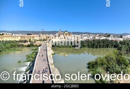 cordoba andalucia españa ñuente ronana 2021 Banque D'Images