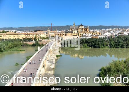 cordoba andalucia españa ñuente ronana 2021 Banque D'Images