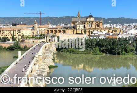 cordoba andalucia españa ñuente ronana 2021 Banque D'Images