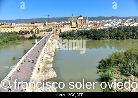 cordoba andalucia españa ñuente ronana 2021 Banque D'Images