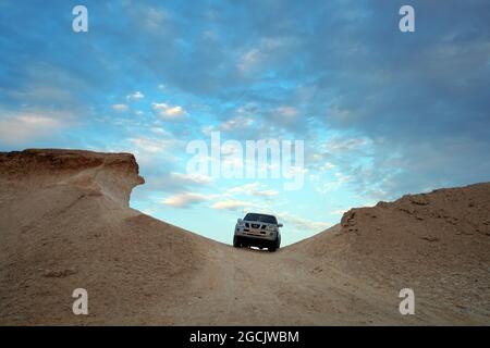 Zekreet est un village dans le nord-ouest du Qatar près de Dukhan et à environ 80 km au nord-ouest de Doha. QATAR Banque D'Images