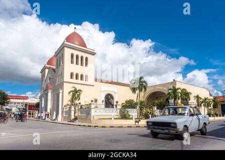 Prog Cathédrale d'Isidore, Catedral de San Isidoro, ALO, Cathédrale de Holguin, Holguin City, Cuba Banque D'Images