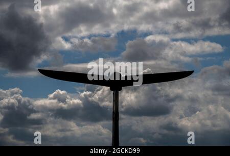 Duxford Imperial War Museum Photographie par Brian Harris 5 août 2021 IMW Duxford, Cambridgeshire Angleterre. Aileron arrière VC 10. Banque D'Images