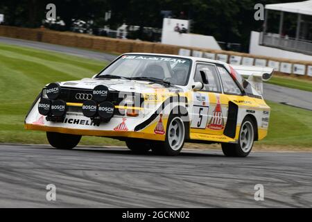 David Kedward, Lee Kedward, Audi Quattro S1 E2, Ultimate Rally cars, The Maestros - Motorsport's Great All-coopers, Goodwood Festival of Speed, Goodw Banque D'Images