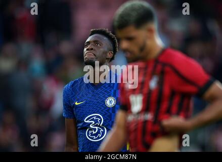 Bournemouth, Royaume-Uni. 27 juillet 2021. Tammy Abraham de Chelsea lors du match de pré-saison 2021/22 entre l'AFC Bournemouth et Chelsea au stade Goldsands, Bournemouth, Angleterre, le 27 juillet 2021. Photo d'Andy Rowland. Crédit : Prime Media Images/Alamy Live News Banque D'Images