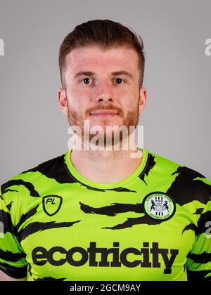 Nailsworth, Royaume-Uni. 23 juillet 2021. Nicky Cadden pendant la Forest Green Rovers Player & Staff 2021/22 séance photo au parc Stanley, Stanley Lane, Chippenham, Angleterre, le 23 juillet 2021. Photo par Andy Rowland. Crédit : Prime Media Images/Alamy Live News Banque D'Images