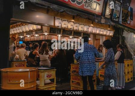 Tokyo, Japon. 04e août 2021. Les cas de Covid19 continuent d'augmenter à Tokyo, au Japon, lors des Jeux Olympiques de Tokyo, le 4 août 2021. Aucun touriste étranger vu que le gouvernement japonais applique l'une des mesures strictes à la frontière. ( photo par Mihoko Owada/ Credit: SIPA USA/Alay Live News Banque D'Images