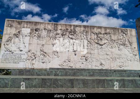 SANTA CLARA, CUBA - 13 FÉVRIER 2016 : monument du Che Guevara à Santa Clara, Cuba Banque D'Images