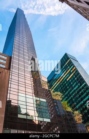 Trump Tower sur Fifth Avenue, New York, NY, États-Unis. Banque D'Images