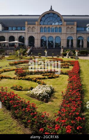 Flora, jardin botanique, Cologne, Rhénanie-du-Nord-Westphalie, Allemagne Banque D'Images