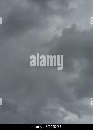 Les formations de nuages Cumulonimbus ciel tropical sur Nimbus , déménagement , Abstract background du phénomène naturel et des nuages gris hunk , Thaïlande Banque D'Images