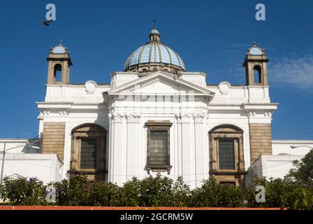 Ancienne cathédrale 1871. Dôme détail guatemala ville Banque D'Images