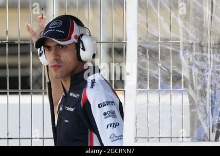 Pasteur Maldonado (VEN) Williams F1 Team. Formula One Testing, Barcelone, Espagne. 2 mars 2012. Banque D'Images