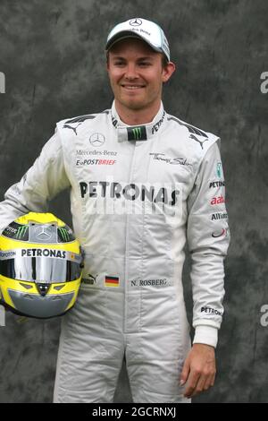 Nico Rosberg (GER) Mercedes GP. Grand Prix d'Australie, jeudi 15 mars 2012. Albert Park, Melbourne, Australie. Banque D'Images