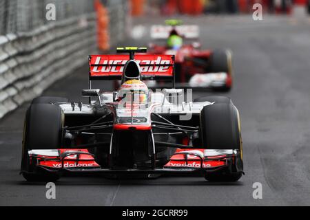 Lewis Hamilton (GBR) McLaren MP4/27. Grand Prix de Monaco, dimanche 27 mai 2012. Monte Carlo, Monaco. Banque D'Images