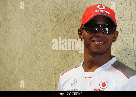 Lewis Hamilton (GBR) McLaren. Grand Prix d'Europe, jeudi 21 juin 2012. Valence, Espagne. Banque D'Images