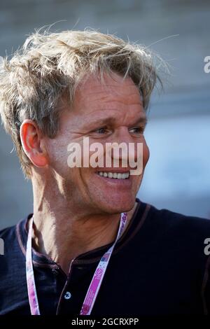 Gordon Ramsey (GBR) Chef de célébrité. Grand Prix des États-Unis, dimanche 18 novembre 2012. Circuit of the Americas, Austin, Texas, États-Unis. Banque D'Images