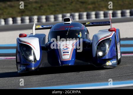 Déploiement de Toyota TS030. Lancement et essai de Toyota Hybrid Racing. 19-22 février 2013. Paul Ricard, France. Banque D'Images