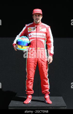 Fernando Alonso (ESP) Ferrari. Grand Prix d'Australie, jeudi 14 mars 2013. Albert Park, Melbourne, Australie. Banque D'Images