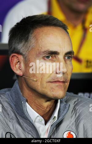 Martin Whitmarsh (GBR) Directeur général de McLaren. Grand Prix d'Australie, vendredi 15 mars 2013. Albert Park, Melbourne, Australie. Banque D'Images