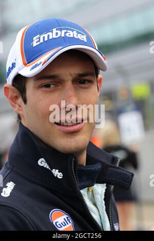 Bruno Senna (BRA) Aston Martin. Championnat du monde d'endurance de la FIA, 1ère partie, dimanche 14 avril 2013. Silverstone, Angleterre. Banque D'Images