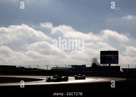 Nicolas Prost (FRA) / Neel Jani (FRA) / Nick Heidfeld (GER) Rebellion Racing, Lola B12/60 coupe, Toyota. Championnat du monde d'endurance de la FIA, 1ère partie, samedi 13 avril 2013. Silverstone, Angleterre. Banque D'Images