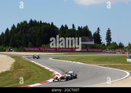 Adrian Sutil (GER) Sahara Force India VJM06. Grand Prix d'Allemagne, dimanche 7 juillet 2013. Nurburgring, Allemagne. Banque D'Images