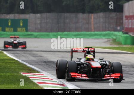 Sergio Perez (MEX) McLaren MP4-28. Grand Prix d'Italie, dimanche 8 septembre 2013. Monza Italie. Banque D'Images