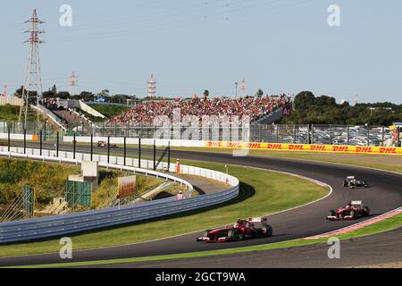 Felipe Massa (BRA) Ferrari F138. Grand Prix japonais, dimanche 13 octobre 2013. Suzuka, Japon. Banque D'Images