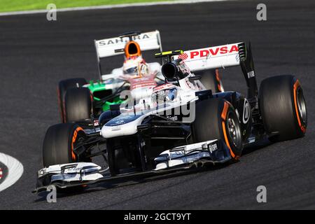 Valtteri Bottas (fin) Williams FW35. Grand Prix japonais, dimanche 13 octobre 2013. Suzuka, Japon. Banque D'Images