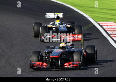 Sergio Perez (MEX) McLaren MP4-28. Grand Prix japonais, dimanche 13 octobre 2013. Suzuka, Japon. Banque D'Images