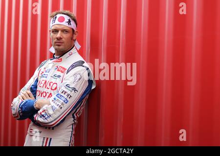 Alex Wurz (AUT) Toyota Racing, Toyota TS030, hybride. FIA World Endurance Championship, Round 6, vendredi 18 octobre 2013. Six heures de Fuji, Fuji, Japon. Banque D'Images