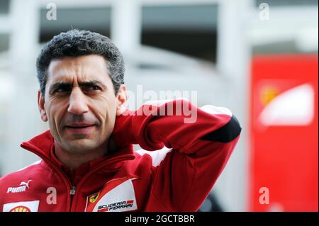 Andrea Stella (ITA) Ferrari Race Engineer. Grand Prix des États-Unis, jeudi 14 novembre 2013. Circuit of the Americas, Austin, Texas, États-Unis. Banque D'Images