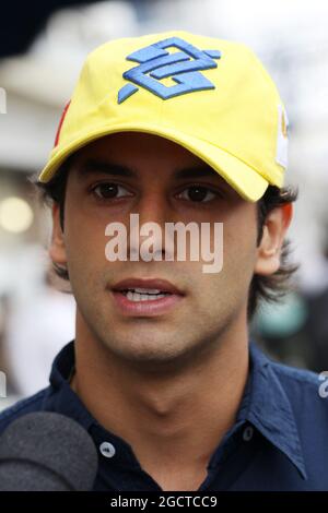 Felipe Nasr (BRA). Grand Prix brésilien, dimanche 24 novembre 2012. Sao Paulo, Brésil. Banque D'Images