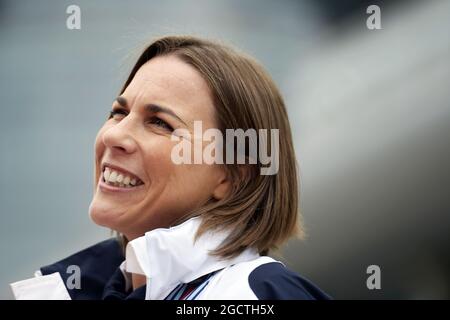 Claire Williams (GBR) Williams Directeur adjoint de l'équipe. Grand Prix de Chine, dimanche 20 avril 2014. Shanghai, Chine. Banque D'Images