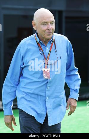 Peter Brabeck-Letmathe (AUT) Président de la Formule 1. Grand Prix d'Espagne, dimanche 11 mai 2014. Barcelone, Espagne. Banque D'Images