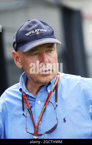 Peter Brabeck-Letmathe (AUT) Président de la Formule 1. Grand Prix d'Espagne, dimanche 11 mai 2014. Barcelone, Espagne. Banque D'Images