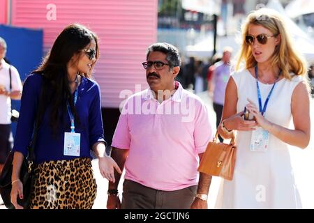 Muhammed Al Khalifa (BRN) Président du circuit de Bahreïn. Grand Prix de Monaco, samedi 24 mai 2014. Monte Carlo, Monaco. Banque D'Images