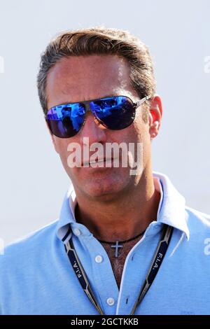 Carlos Slim Domit (MEX) homme d'affaires. Grand Prix du Canada, samedi 7 juin 2014. Montréal, Canada. Banque D'Images