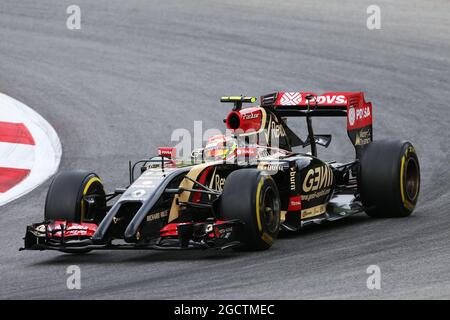 Pasteur Maldonado (VEN) Lotus F1 E21. Grand Prix d'Autriche, vendredi 20 juin 2014. Spielberg, Autriche. Banque D'Images