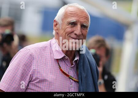 Dietrich Mateschitz (AUT) Président-directeur général et fondateur de Red Bull Grand Prix d'Autriche, samedi 21 juin 2014. Spielberg, Autriche. Banque D'Images