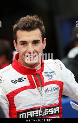 Jules Bianchi (FRA) Marussia F1 Team. Grand Prix de Grande-Bretagne, samedi 5 juillet 2014. Silverstone, Angleterre. Banque D'Images