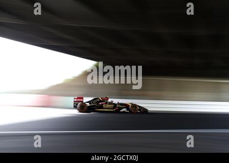 Pasteur Maldonado (VEN) Lotus F1 E21. Grand Prix japonais, samedi 4 octobre 2014. Suzuka, Japon. Banque D'Images