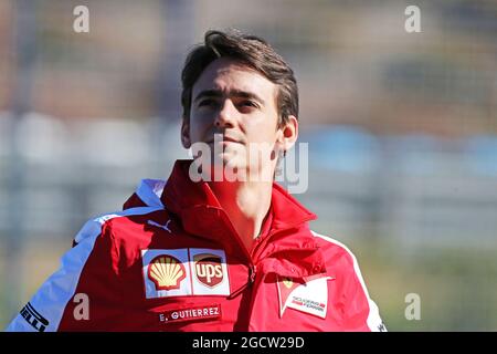 Esteban Gutierrez (MEX) Ferrari pilote d'essai et de réserve. Test de Formule 1, jour 1, dimanche 1er février 2015. Jerez, Espagne. Banque D'Images